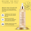 Load image into Gallery viewer, Bloom Hair Growth Oil Benefits - Strengthens Hair and Reduces Breakage with Natural Formula